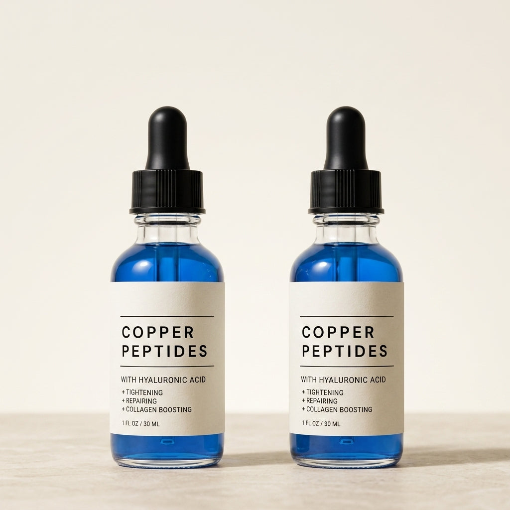 GHK-Cu Copper Peptide & Hyaluronic Acid Serum