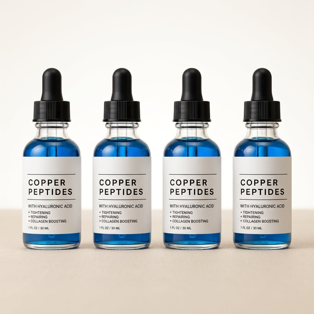 GHK-Cu Copper Peptide & Hyaluronic Acid Serum